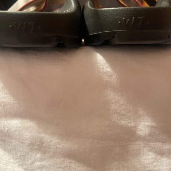 CHACO , Black and Orange Sport Sandals with Durable Straps - Picture 5 of 7